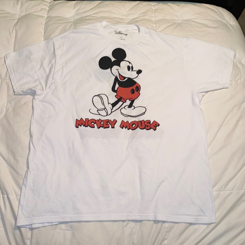 White Mickey Mouse Shirt